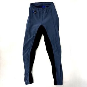 Irideon Ladies‎ Cadence Full Seat Breeches Pants Blue Small Suede Legs & Butt